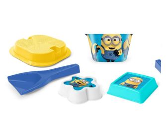 Komplet do piasku 7 elementów Minionki