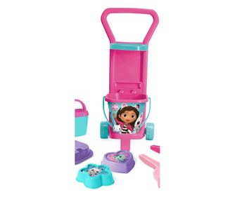 Wader Gabi babaháza homokozó készlet húzható kocsial - Rózsaszín