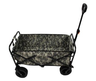 Carucior pliabil, Master, 4 roti, 85 l, camuflaj