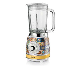 Turmixgép Ariete Positano 0583/0P, 1000 W, 1,5 l, 4 sebesség + impulzus, Jégzúzás, Fehér/sárga