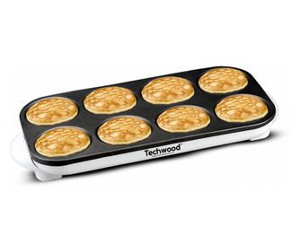 Aparat pentru mini clatite Techwood TCP-800, 8 buc, 1500W