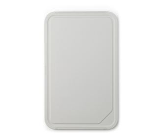 Brabantia Tasty+ 1003308 Masă de tăiat și de servire, 40x25 cm, anti-alunecare, ușor de curățat, gri deschis