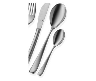 Set de tacâmuri WMF Vision, 30 de piese, oțel inoxidabil 18/10, protecție Cromargan, protecție împotriva zgârieturilor și uzurii