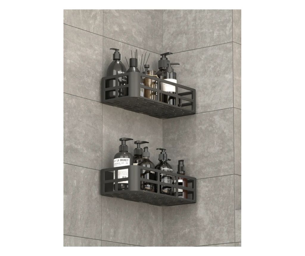 Organizator pentru baie, Negru