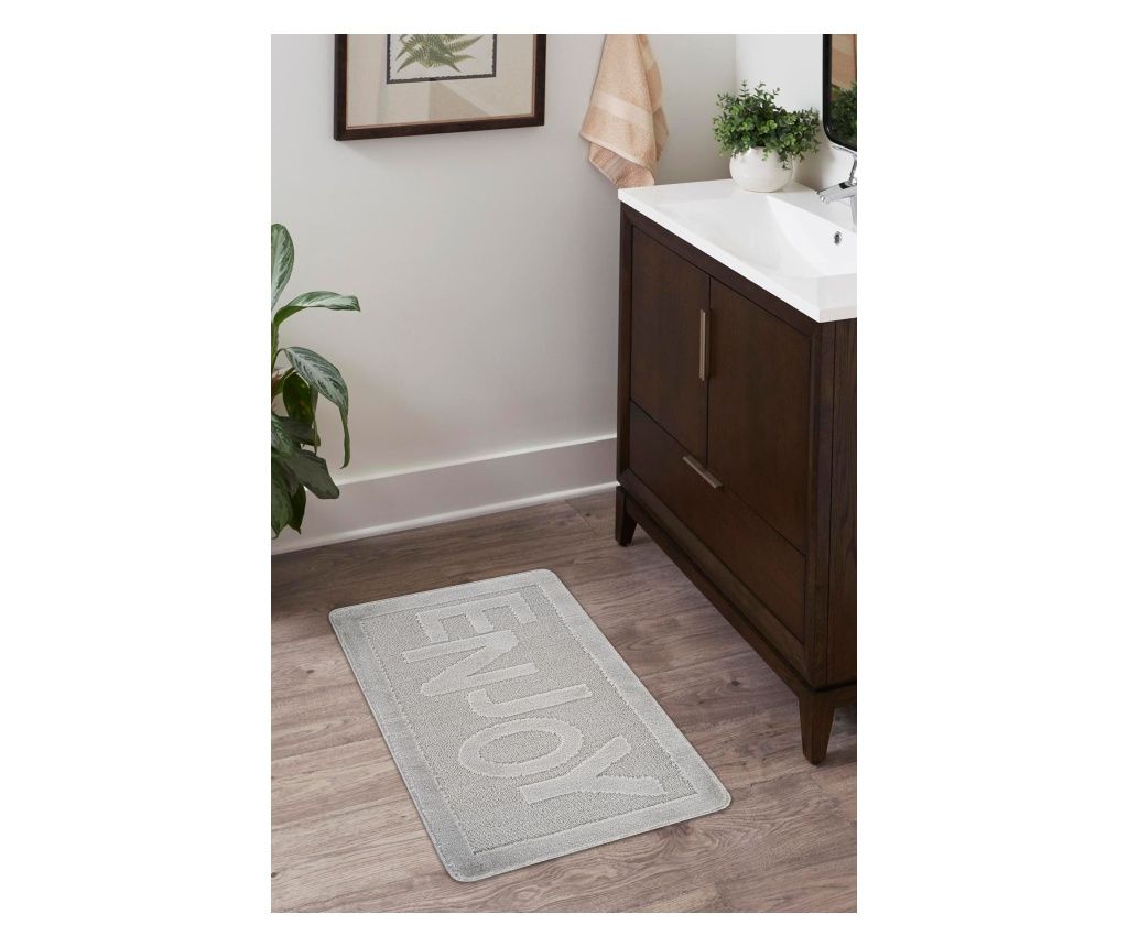 Fürdőszobai szőnyeg Enjoy - szürke