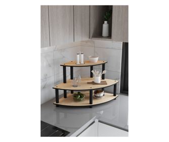 Polițe de bucătărie Countertop - stejar