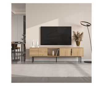 Szafka RTV niska Ramsey - dąb safir