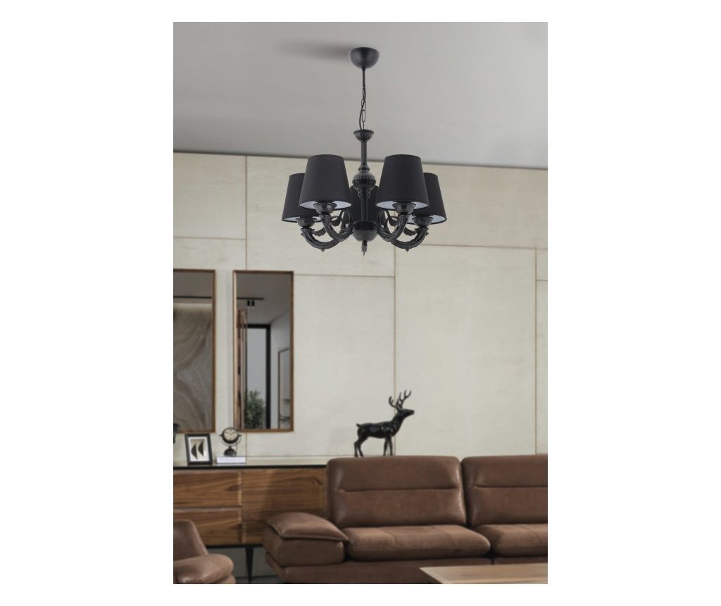 Fiona lámpa - Fekete