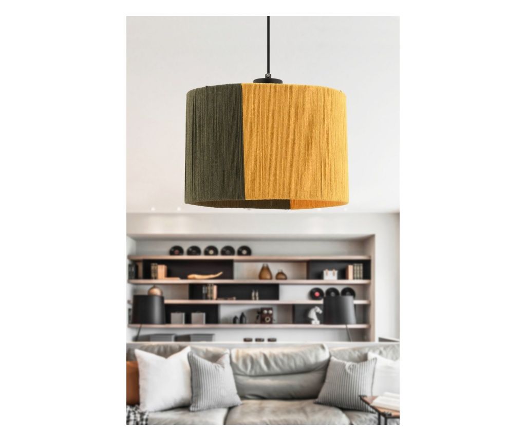 Candelabru, Verde, Galben