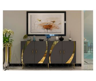 Hook KB150 - antracit, arany