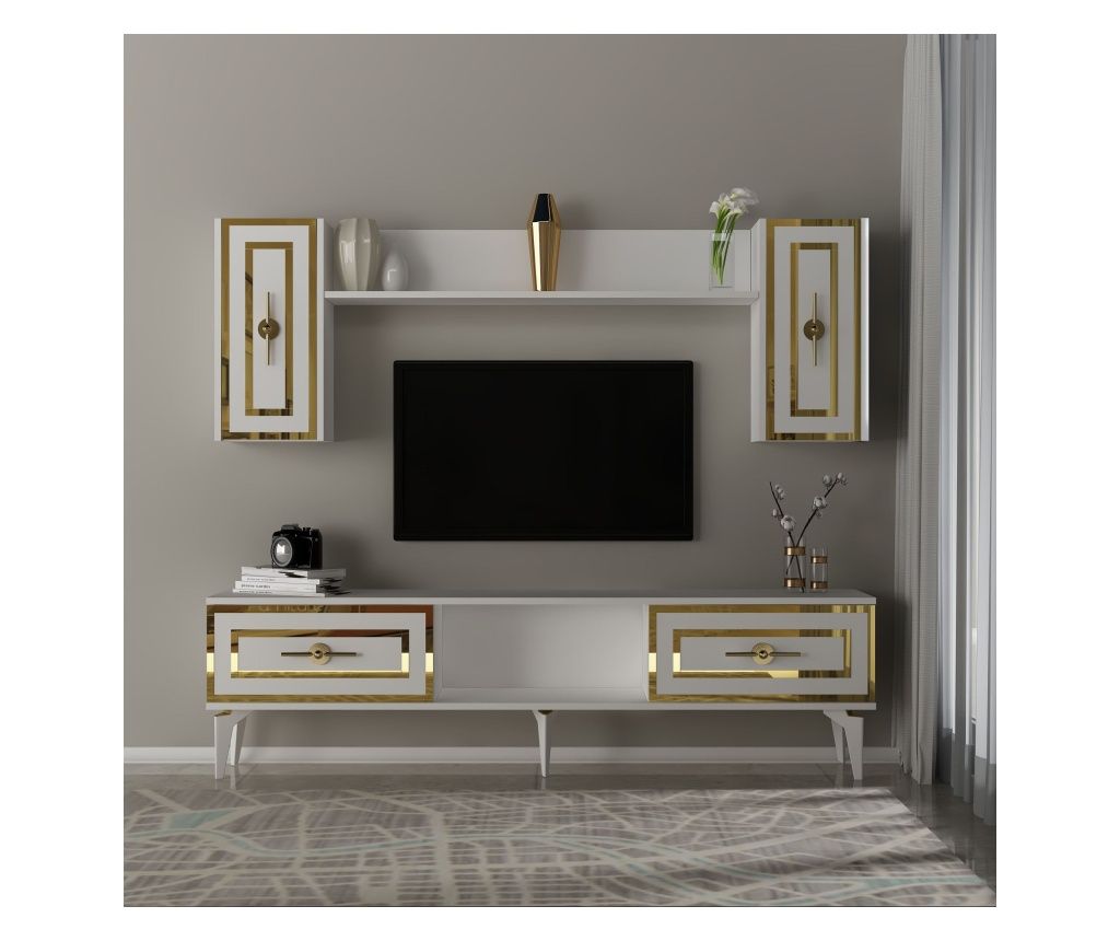 TV Unit, White 
