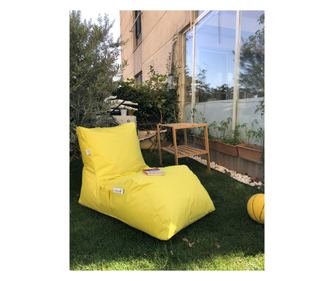 Vakuová taška na sezení - žlutá