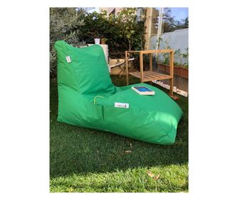 Pytel na sezení postel - zelená