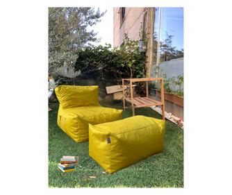 Ülőzsák szett (2 darab) Xxl Sedir - sárga