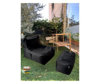 Ülőzsák szett (2 darab) Xxl Sedir - fekete