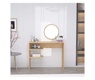 Τραπέζι μακιγιάζ Ντάλι - λευκό