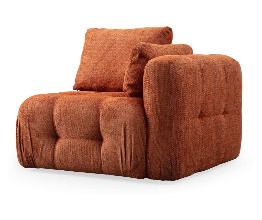Καναπές Πολυθρόνα Amaris 1R - πορτοκαλί