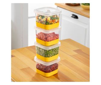 Set organizera za hladnjak (4 komada) 4A - žuti
