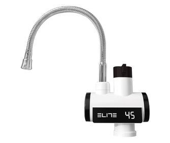 Elite EHD-2570 vízmelegítő, Pultra szerelhető, 3300W, 360 fokos forgatás, Akár 120C, Digitális kijelző, IPX4, Ezüst