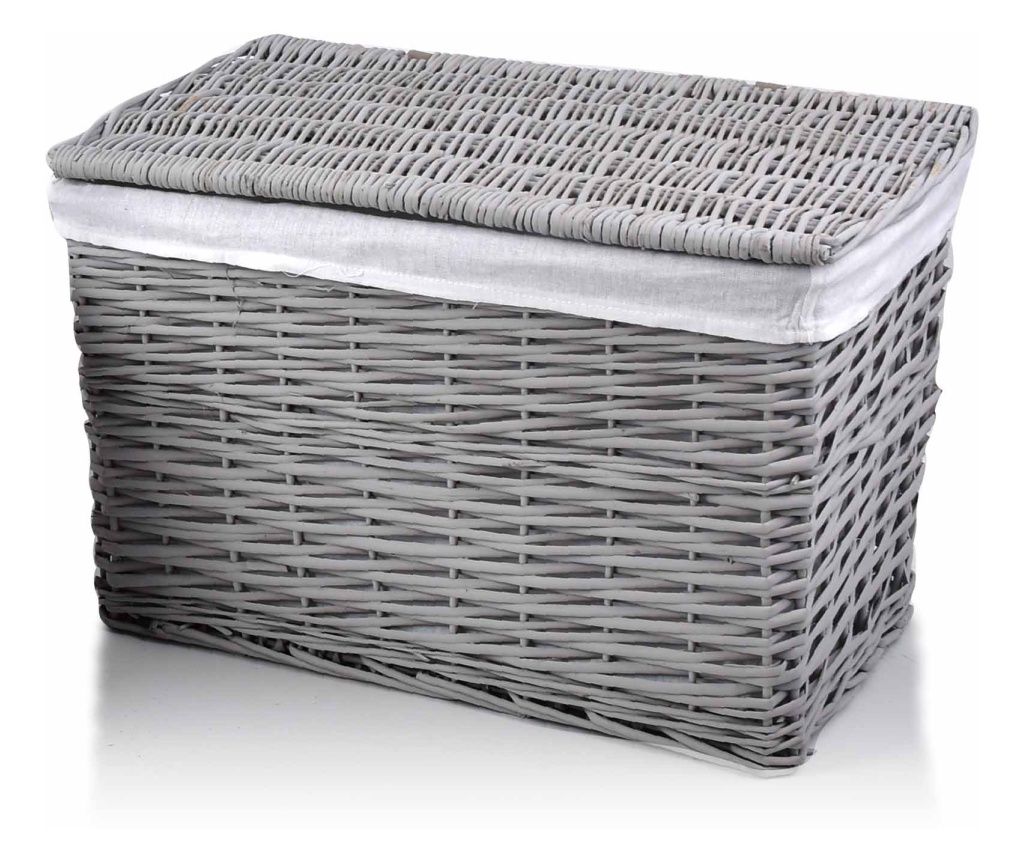 PINO Set of 3 Wicker Baskets 58x38xh38/51x32xh32/44x26xh26cm