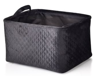 SARA BLACK SADA 3 KOŠŮ L38x26xh22cm, M34x23xh20cm, S30x20xh18cm