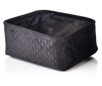 SARA BLACK SADA 3 KOŠŮ L27x20xh11cm, M24x17xh11cm, S20x14xh10cm