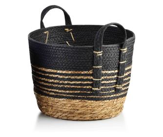 KOMPLET KOŠAR BALI IZ MORSKE TRAVE (3 kosi) - 33x33xV:26/28x28xV:23/23x23xV:20cm