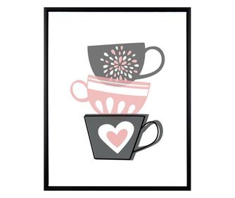 3D Natis na platnu z okvirjem 40x50x2.3cm