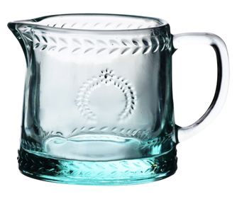 ECILA LIGHT Tirkizni set posude za šećer s vrčem za mlijeko