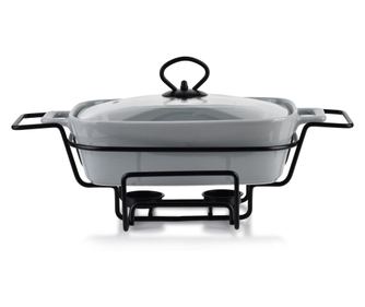 MODERN KITCHEN Posoda s podstavkom za segrevanje 1,4l 36x25xH15cm