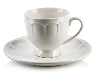 Šalica s tanjurićem za espresso 50ml 7x9xh6,5 tanjurić 13xh1,5cm