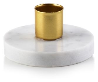 Свещник CEDRIC MARBLE 7,5xh4cm