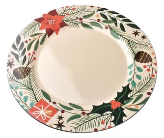 BLANCHE FESTIVE Dekorativní talíř 33xh2cm