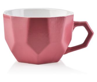 SALLY GEO PINK Чаша 450мл 12x15xh7.8см