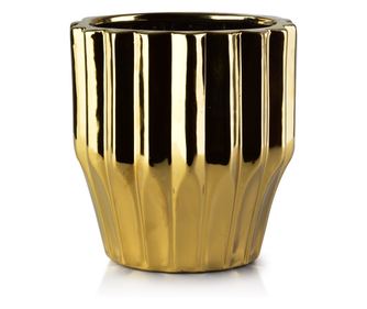 YVONNE GOLD Cvetlični lonec 15.5xh16.5cm