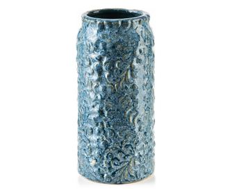 Ваза YANDA BLUE 8,5XH21CM
