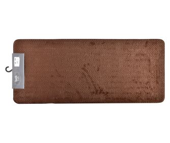 ZAC Килимче за баня 50x120см кафяво
