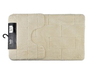 ZAC Set 2 kupaonska tepiha 50x40/50x80cm krem boje