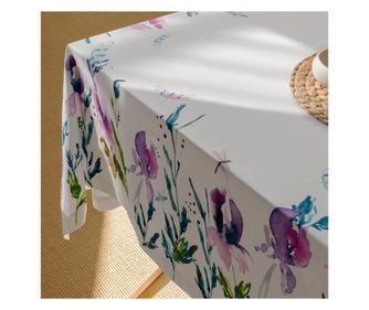 Покривка за маса Midnight iris 150x150 см Многоцветна