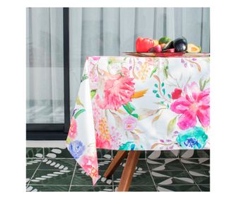 Маса покривка Pink bloom 150x150 см Многоцветен