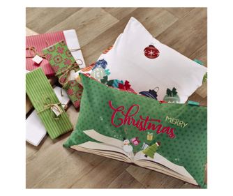 Jastučnica Merry Christmas 50x30 cm Višebojna