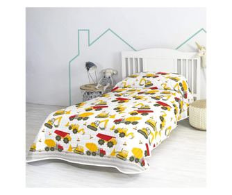 Přehoz na postel 180x260 cm (Single) Multicolor