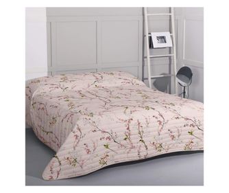 Pregrinjalo Chinoiserie roza 270x260 cm (Superking) Večbarvno