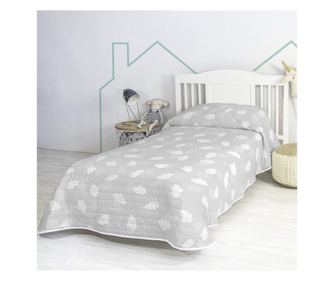 Pokrivač oblaci 200x260 cm (Single) Siva
