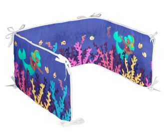Bumper Happy sirena 210x40 cm Večbarvna