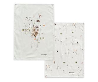 Πετσέτα κουζίνας (2 τεμ) Ikebana 70x50 εκ Πολύχρωμο