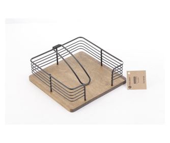 MODERN KITCHEN Nosilec za serviete 19x19x7cm