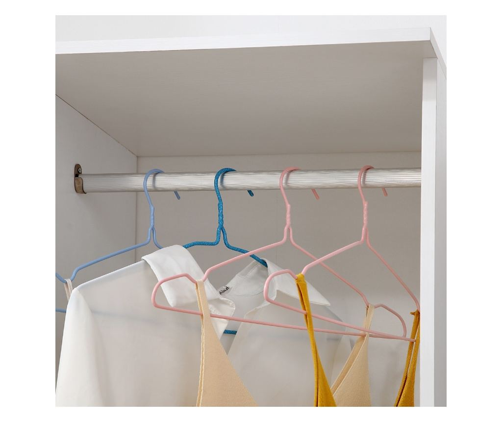 Ruhaszárító állvány kerekekkel, 3 polccal és ruhatartó rúddal, 80x40x128 cm, fehér - 8