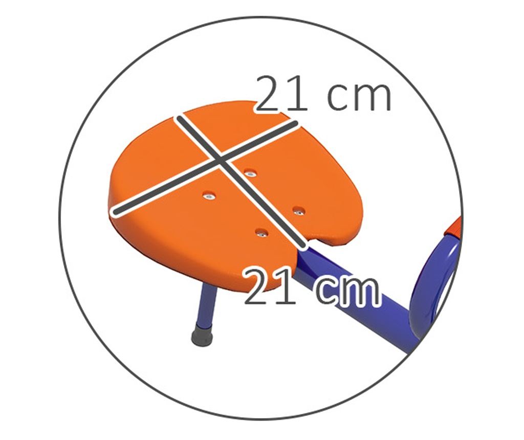 Balansoar rotativ la 360° pentru copii intre 3-8 ani - 4