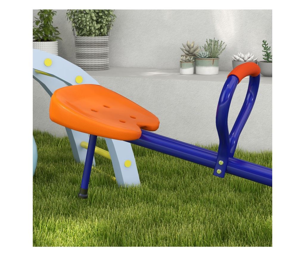 Balansoar rotativ la 360° pentru copii intre 3-8 ani - 9